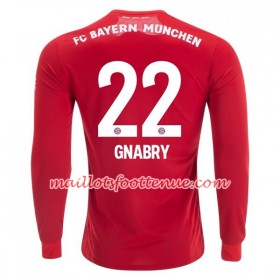 Maillot/Tenue Bayern Munich Serge Gnabry 22 Domicile 2019/2020 Manche Longue